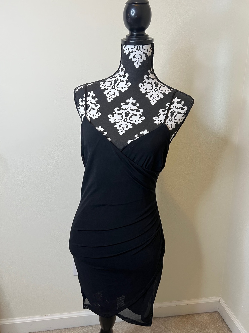 Black Strappy Party Dress